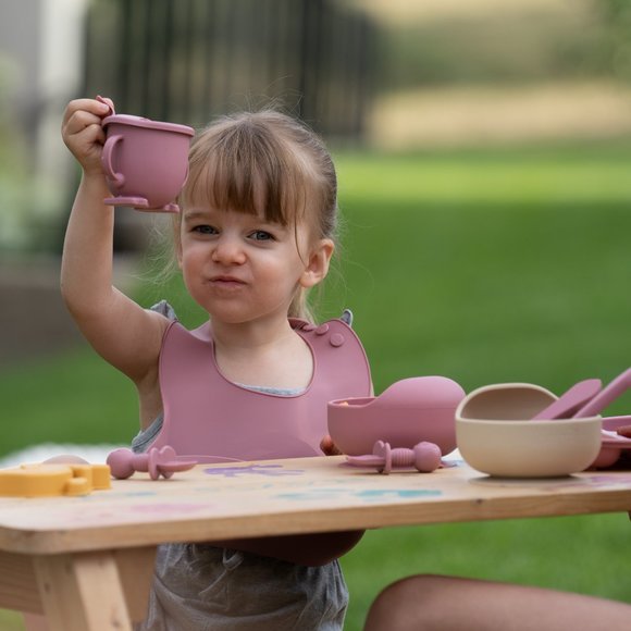 8 Piece Silicone Feeding Set - Picture 5 of 5